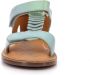 Kickers Comfort Leren Sandalen Green Dames - Thumbnail 5