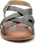 Kickers Comfort Leren Sandalen Kick Diana Gray Dames - Thumbnail 5