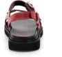 Kickers Comfort Leren Sandalen Neosummer Gesp Red Dames - Thumbnail 3