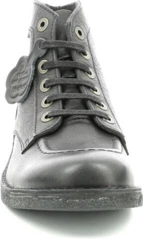 Kickers Comfort Leren Veterschoenen
