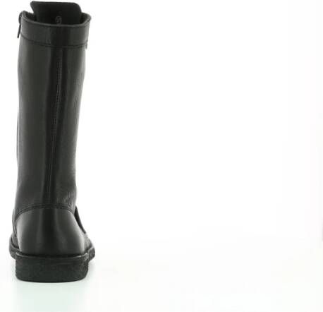 Kickers Comfort Leren Veterschoenen Black Dames