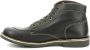 Kickers Comfort Leren Veterschoenen Green Heren - Thumbnail 4