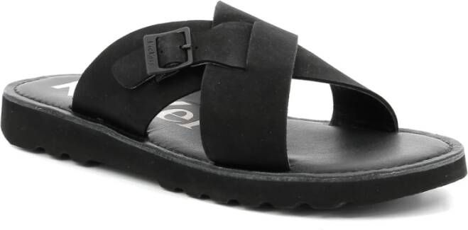 Kickers Comfort Mules Kick Neol Black Heren