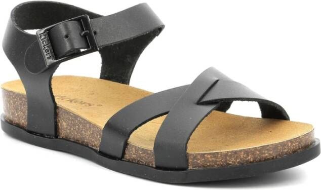 Kickers Comfort Sandalen Kick Alberta Black Dames