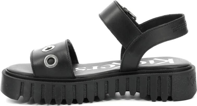 Kickers Comfort Sandalen Kick Fany Black Dames