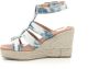 Kickers Comfort Sandalen Kick Padora Pg Blue Dames - Thumbnail 5