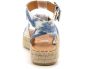 Kickers Comfort Sandalen Kick Parezi Pg Blue Dames - Thumbnail 3