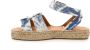 Kickers Comfort Sandalen Kick Parezi Pg Blue Dames - Thumbnail 4