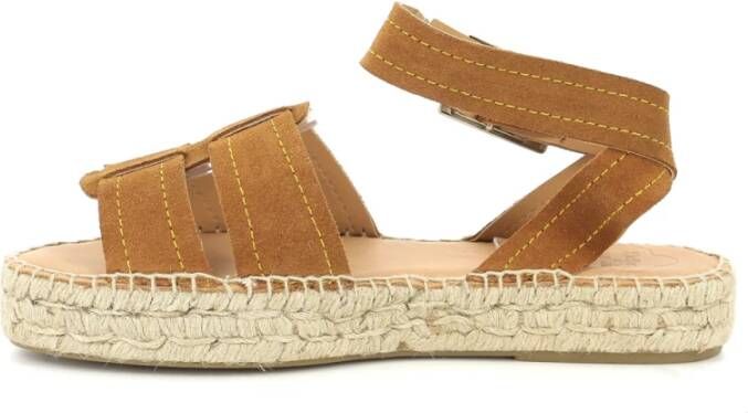 Kickers Comfort Sandalen Kick Parezi Pg Brown Dames