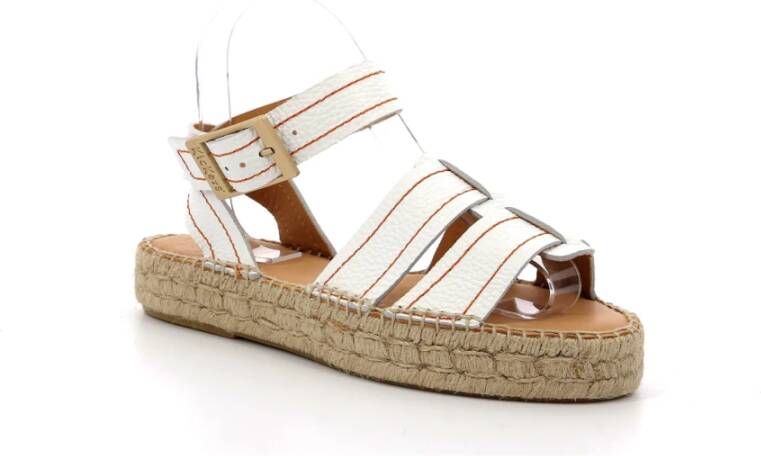 Kickers Comfort Sandalen Kick Parezi Pg White Dames