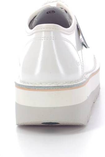 Kickers Comfort Veterschoenen Derby White Dames