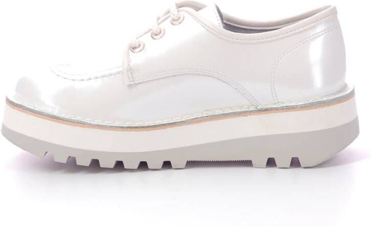 Kickers Comfort Veterschoenen Derby White Dames