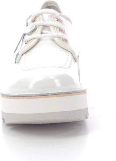 Kickers Comfort Veterschoenen Derby White Dames