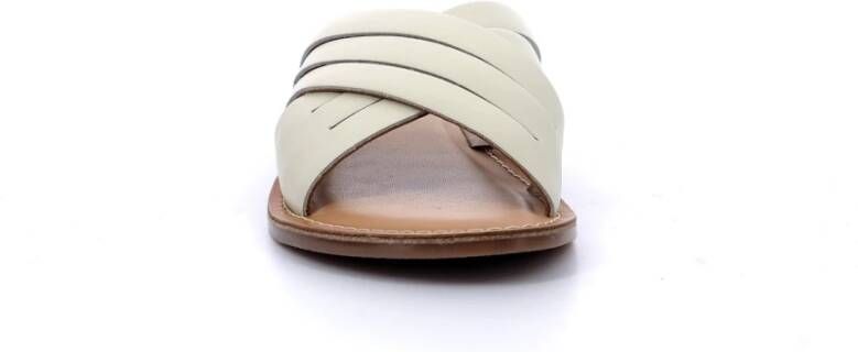 Kickers Comfortabele Kick Day Mules Beige Dames