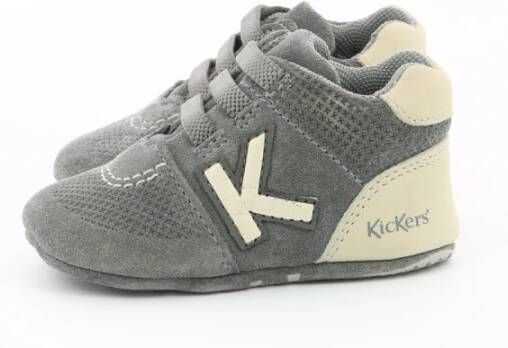 Kickers Comfortabele Kickchou Pantoffels Grijs Unisex