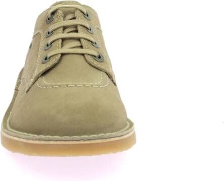 Kickers Comfortabele Leren Derby Schoenen