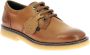 Kickers Comfortabele Leren Derby Schoenen Brown Dames - Thumbnail 3