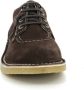 Kickers Comfortabele Leren Derby Schoenen Brown Heren - Thumbnail 6