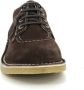 Kickers Comfortabele Leren Derby Schoenen Brown Heren - Thumbnail 5