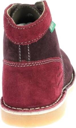 Kickers Kicklegend Lace-up Boots Red Dames