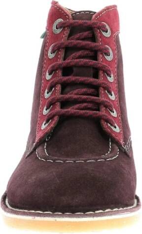 Kickers Kicklegend Lace-up Boots Red Dames