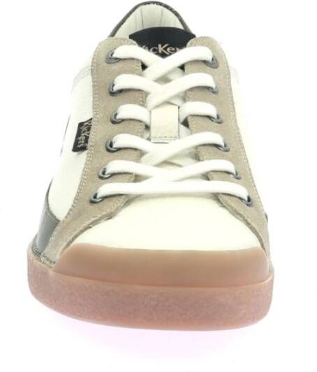 Kickers Comfortabele Leren Lage Sneakers