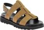 Kickers Comfortabele Leren Sandalen Neosinead Brown Dames - Thumbnail 4