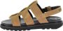 Kickers Comfortabele Leren Sandalen Neosinead Brown Dames - Thumbnail 6