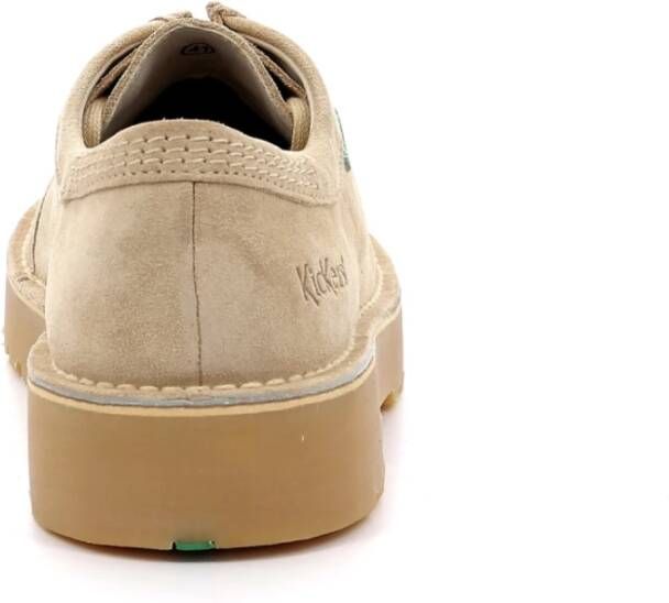 Kickers Daltrey Low Derby Schoenen Beige Heren