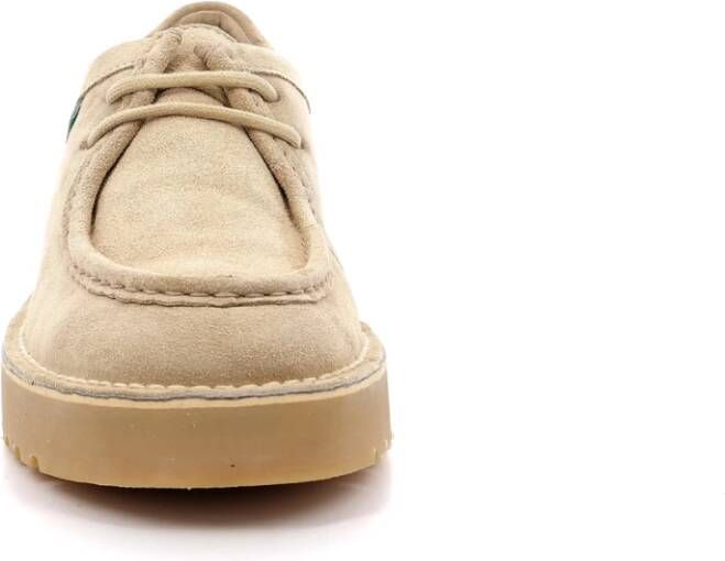 Kickers Daltrey Low Derby Schoenen Beige Heren