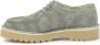 Kickers Daltrey Low Leren Derby Schoenen Green Dames - Thumbnail 4