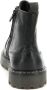 Kickers Decklock Laarzen Leer Veters Rits Black Dames - Thumbnail 9