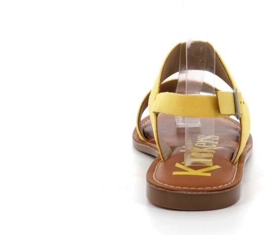 Kickers Diamanten Sandalen Yellow Dames