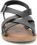 Kickers Comfort Leren Sandalen Black Dames - Thumbnail 5