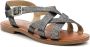 Kickers Comfort Leren Sandalen Kick Diana Gray Dames - Thumbnail 8