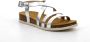 Kickers Flat Sandals Kick Alice Grijs Dames - Thumbnail 3