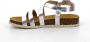 Kickers Flat Sandals Kick Alice Grijs Dames - Thumbnail 5