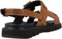 Kickers Comfort Leren Sandalen Neosummer Brown Dames - Thumbnail 6