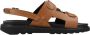Kickers Comfort Leren Sandalen Neosummer Brown Dames - Thumbnail 7