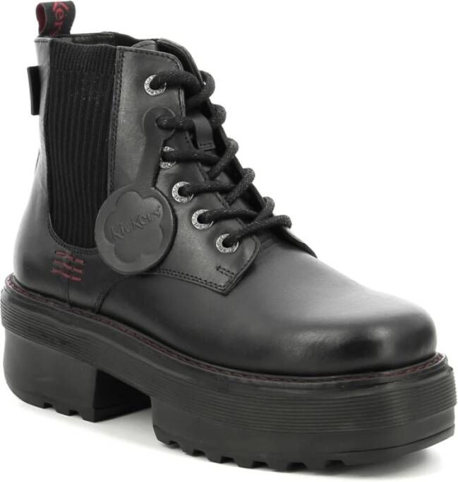 Kickers High Boots Black Dames