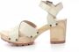 Kickers High Heel Sandals Kick Wise White Dames - Thumbnail 4