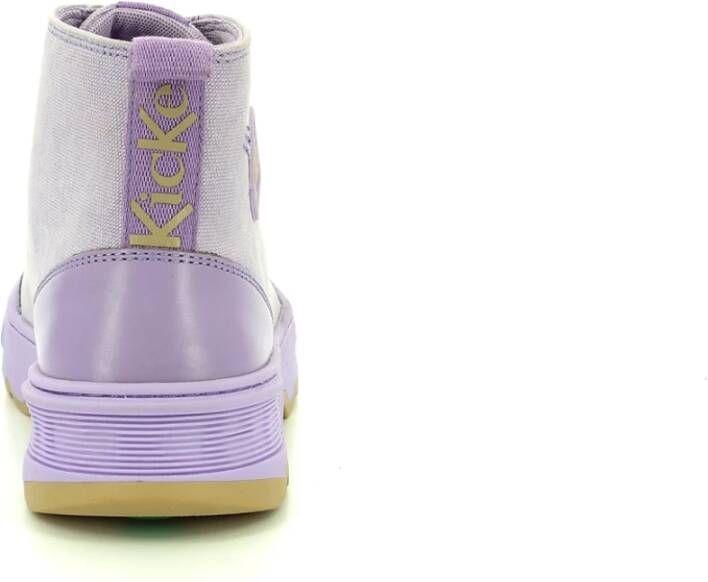 Kickers Hoge Top Sneakers Kick Way Purple Dames