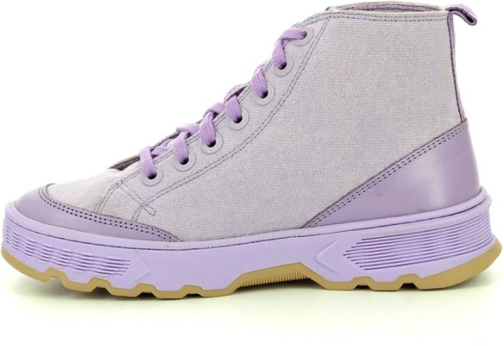 Kickers Hoge Top Sneakers Kick Way Purple Dames