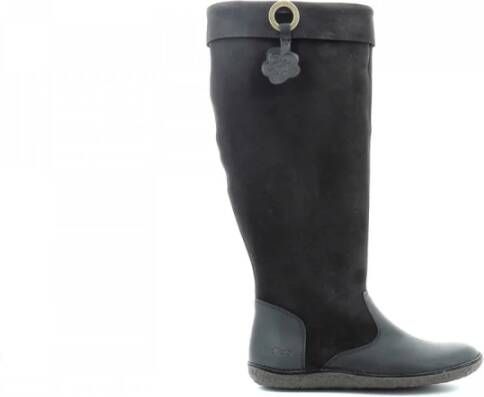 Kickers Hohigh High Boots Zwart Dames