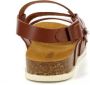 Kickers Comfort Leren Sandalen Kick Alana Brown Dames - Thumbnail 9