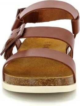 Kickers Kick Alana Flat Sandals Bruin Dames