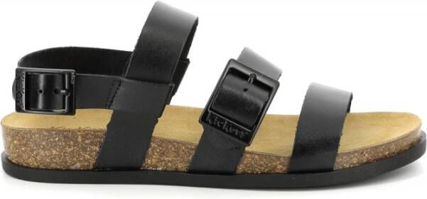 Kickers Comfort Leren Sandalen Kick Alana Brown Dames - Foto 3