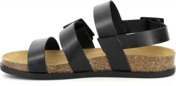 Kickers Kick Alana Flat Sandals Zwart Dames