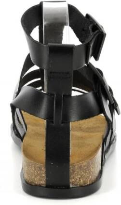 Kickers Kick Alexa Flat Sandals Zwart Dames