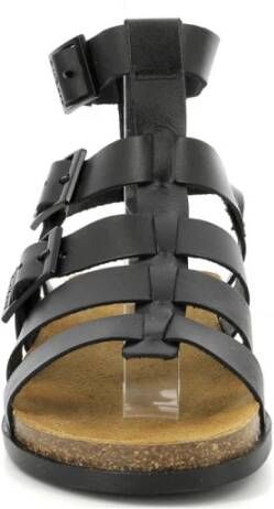 Kickers Kick Alexa Flat Sandals Zwart Dames